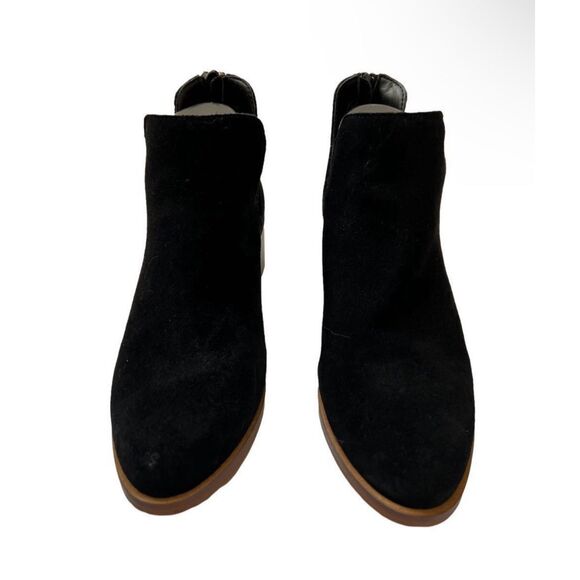 Steve Madden Ankle Bootie Size 7M Black Suede The Lancaster - Picture 2 of 8